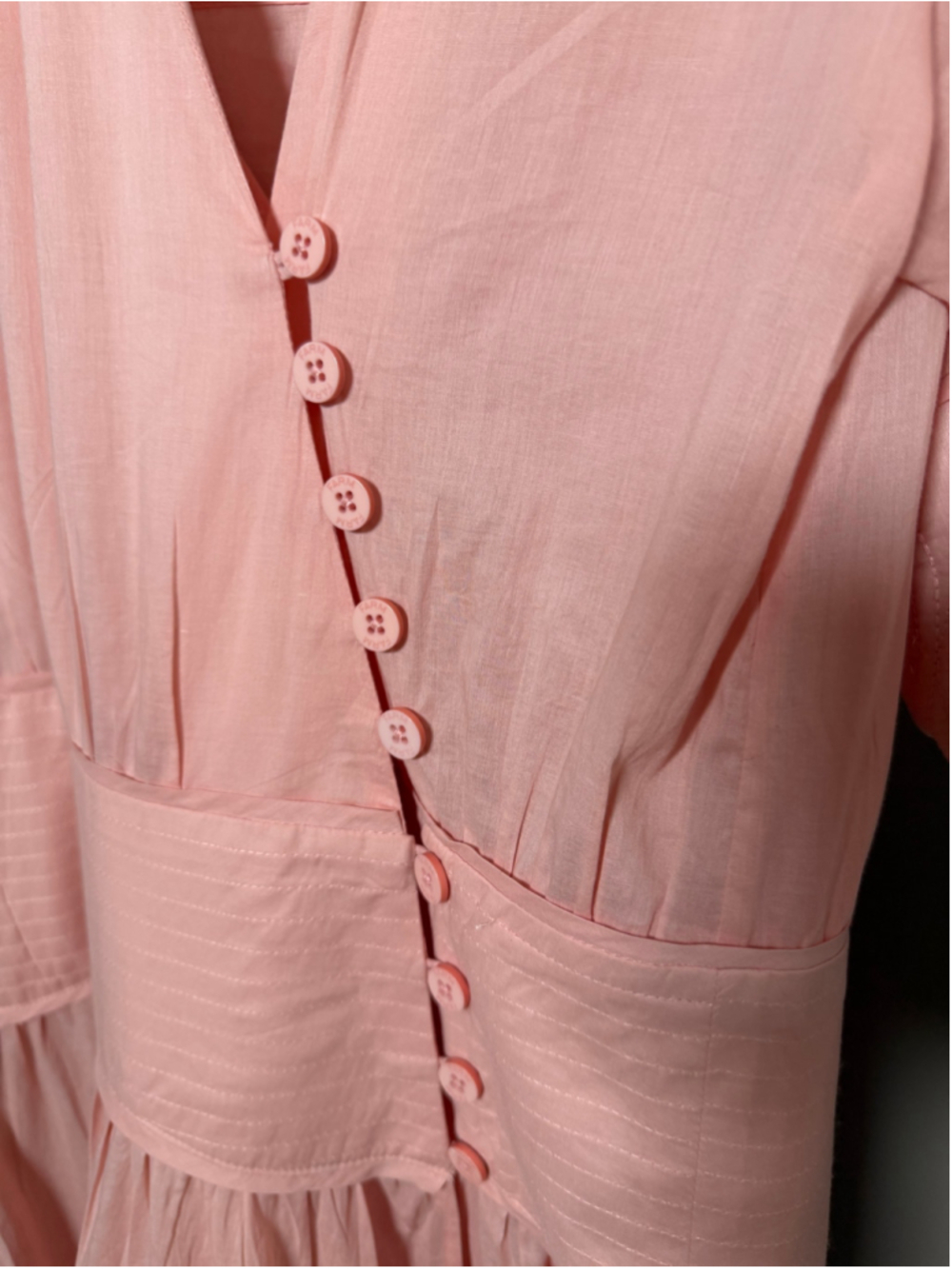 Women's Farm Rio Pink Midi Dress Size XS - Picture 7 of 8